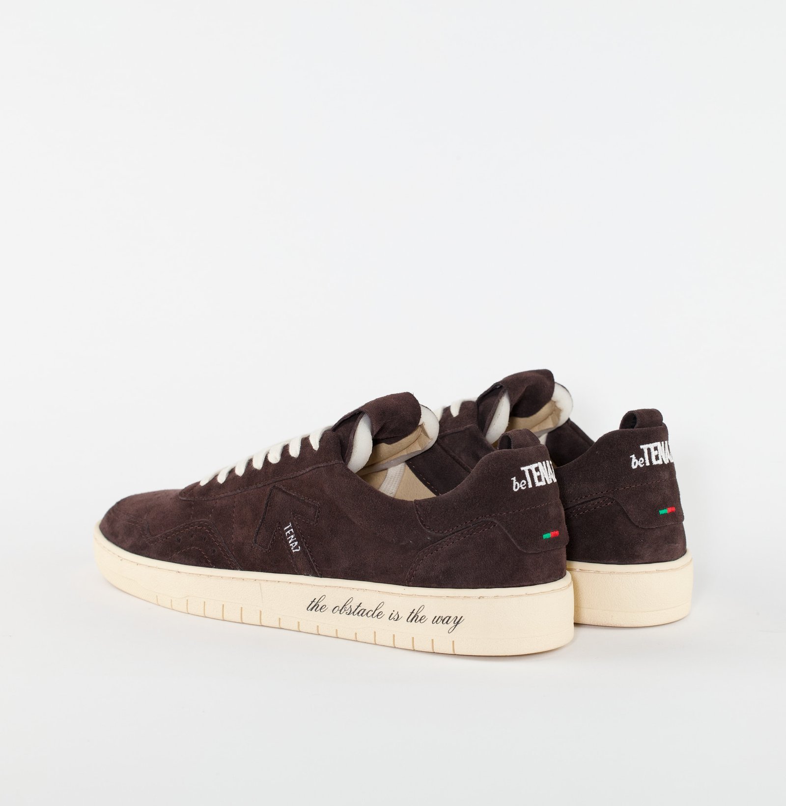 TENACITY 85.1SM TNZ SUEDE BROWN LEFT TWO BACK